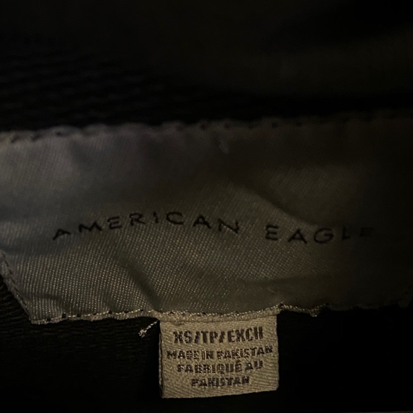 American Eagle Men’s Black Hoodie - Picture 3 of 4